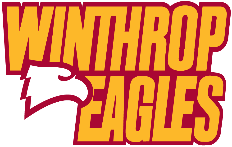 Winthrop Eagles 1995-Pres Wordmark Logo v7 diy DTF decal sticker